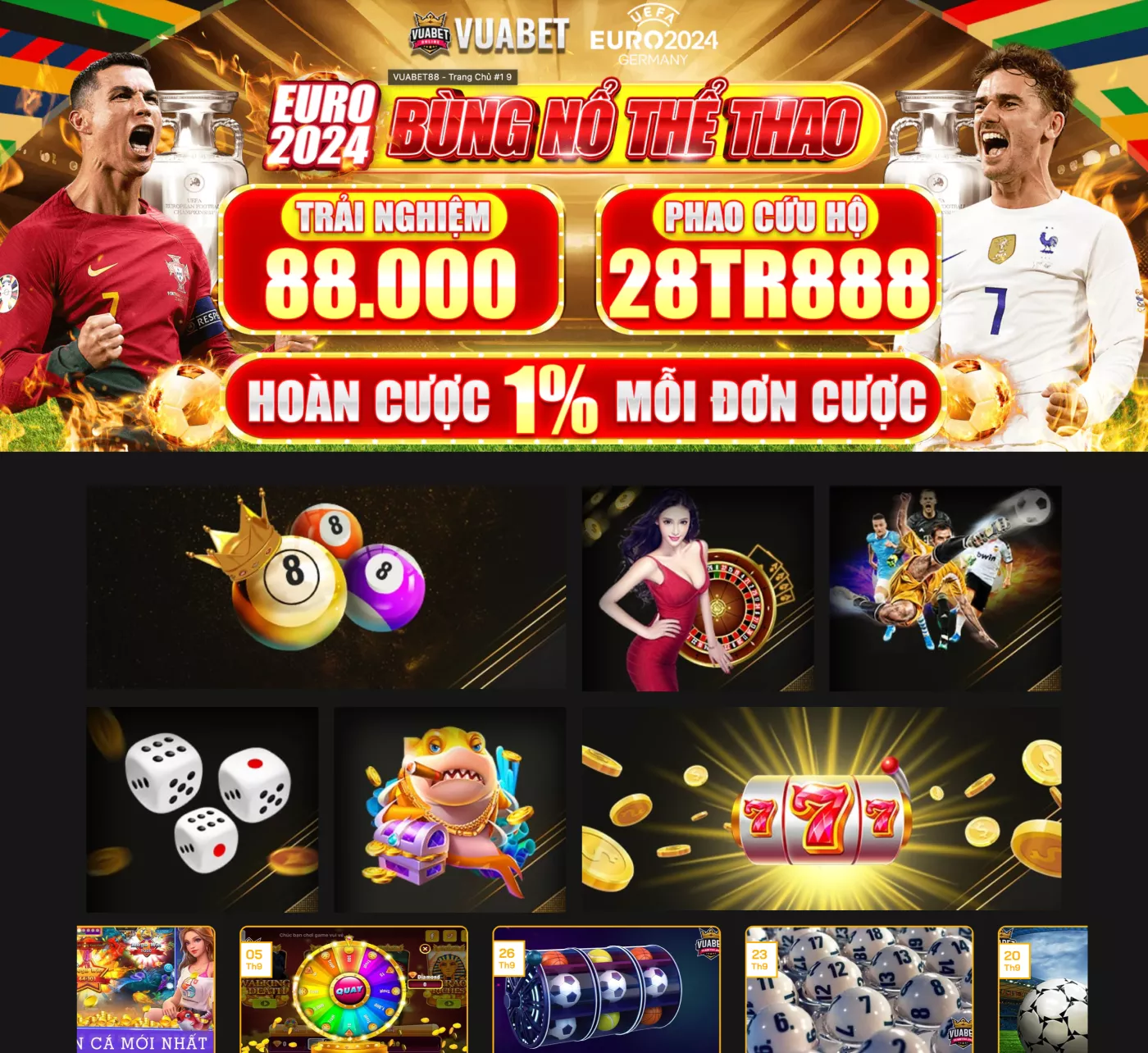 Vuabet88 phiên bản desktop - chơi casino trên máy tính